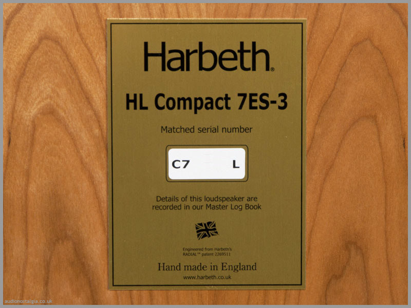 Harbeth C7es3 Speakers Review At Audio Nostalgia