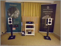 bristol hifi show 2020 33 definitive technology demand series speakers