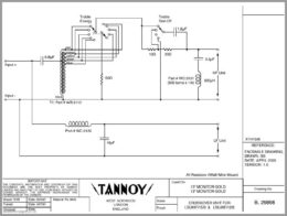 tannoy monitor gold upgrade 13 crossover schematics